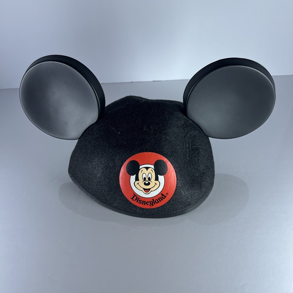 Disneyland Mickey Mouse Club Hat Ears Adult Size EUC